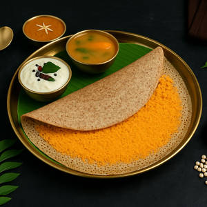 Multigrain Ghee Podi Dosa