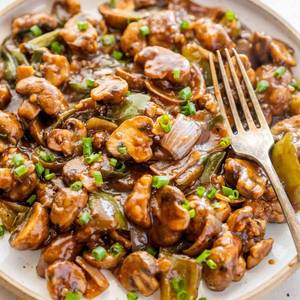 Mushroom chilli d