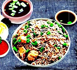 Chicken Triple Schezwan Fried Rice