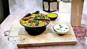 Veg Hyderabadi Biryani