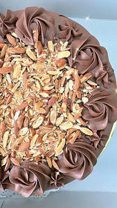 Roasted Almond Chocolate Cake