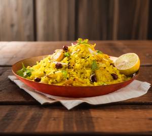 Poha with Lemon