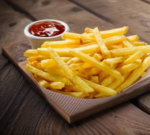 Salted french fries