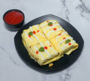 Bread omelette