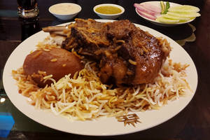 Mutton Biryani [250gms/ 1pc Mutton] 1000ml Container