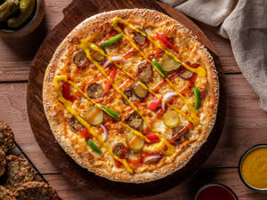 Chicken Burger (Premium Pizza)