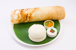 Masala Dosa +1 Piece Idli