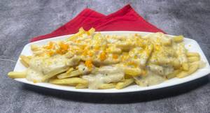 Dirty Fries N  Garlic sauce