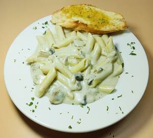 Creamy Al Fungi Pasta