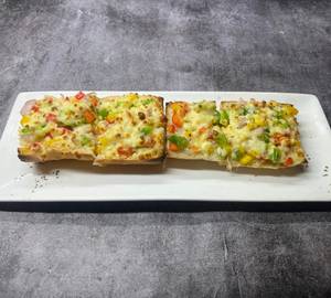Cheese Masala Garlic Bread