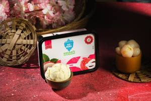 Lychee Icecream 750Ml