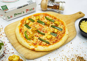 Capsicum & Paneer Pizza