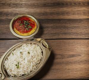 Dal Tadka With Jeera Rice