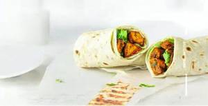 Paneer shawarma roll