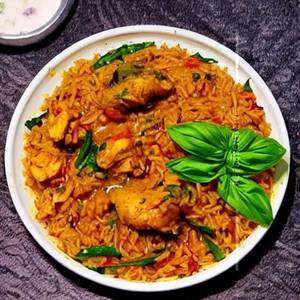 Chicken Hot Basil Rice