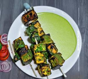 Paneer Pudina Tikka