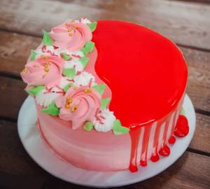 Eggless Strawberry Squash Cake (1 kg)