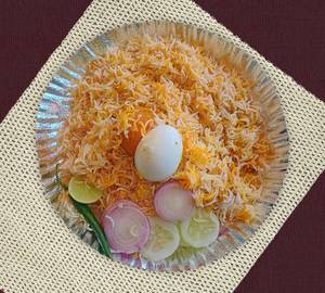 Egg biryani (half)