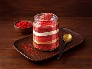 Ruby Velvet Dessert Jar