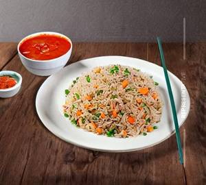 Chicken triple fried rice