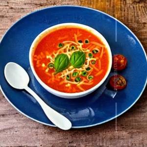 Tomato Egg Drop Soup