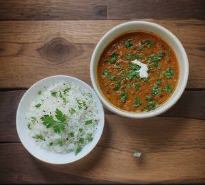 Dal Makhni With Jeera Rice