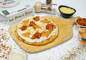 Regular Chicken Tikka & Chicken Salami Pizza