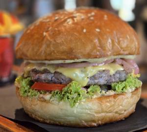 Lamb Burger + French Fries