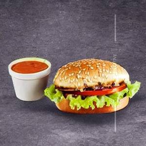 Grilled chicken burger