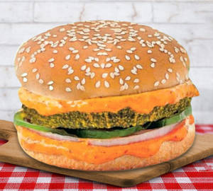 Paneer delight burger