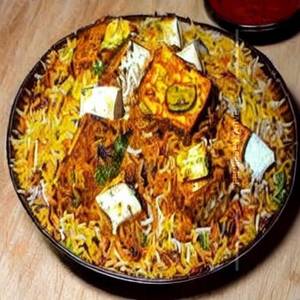 Paneer tikka matka large biryani