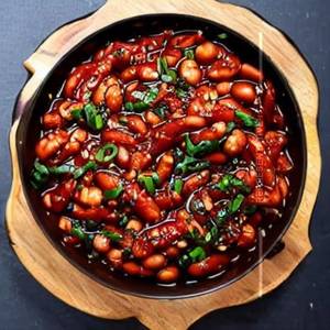 Soyabean garlic chilli