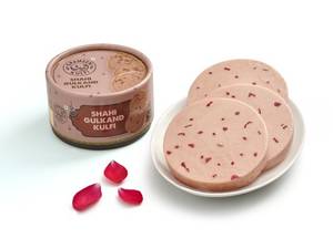 Shahi Gulkand Slice Kulfi (Pack Of 3)