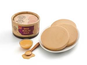 Desi Malai Slice Kulfi (Pack Of 3)