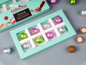 Premium Truffle Chocolates Gift Box - 8 Pieces
