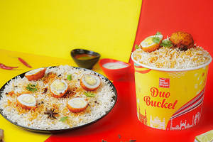Rbb Egg Biryani [Duo Bucket]