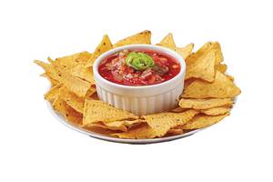 Zesty Jalapeno Nachos + Salsa Dip