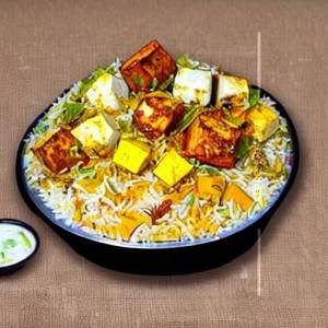 Paneer Dum Biryani