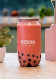 Strawberry (milk Based Boba)