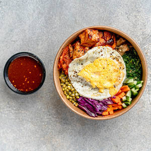 Korean Bibimbap Bowl