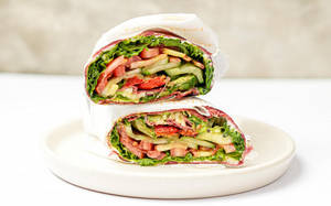 Happiness Veggie Wrap