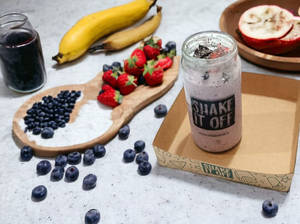 Berry Banana Yogurt Thick Smoothie
