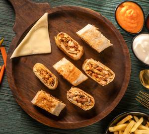 Meat Barrel  Special Shawarma With Cheese