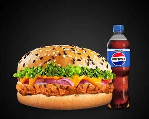 Tandoori Chicken Burger Ipl Saver Combo