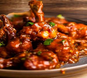 Chicken lollipop saucy