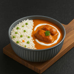 Butter Chicken Rice Bowl