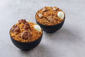 2 Non-Veg Biryani Bowls at 215 each