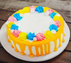 Eggless Mango Shine Cake (500 Grams)