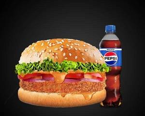 Veg Punjabi Gabru Burger Ipl Saver Combo