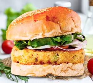 Aloo tikki burger